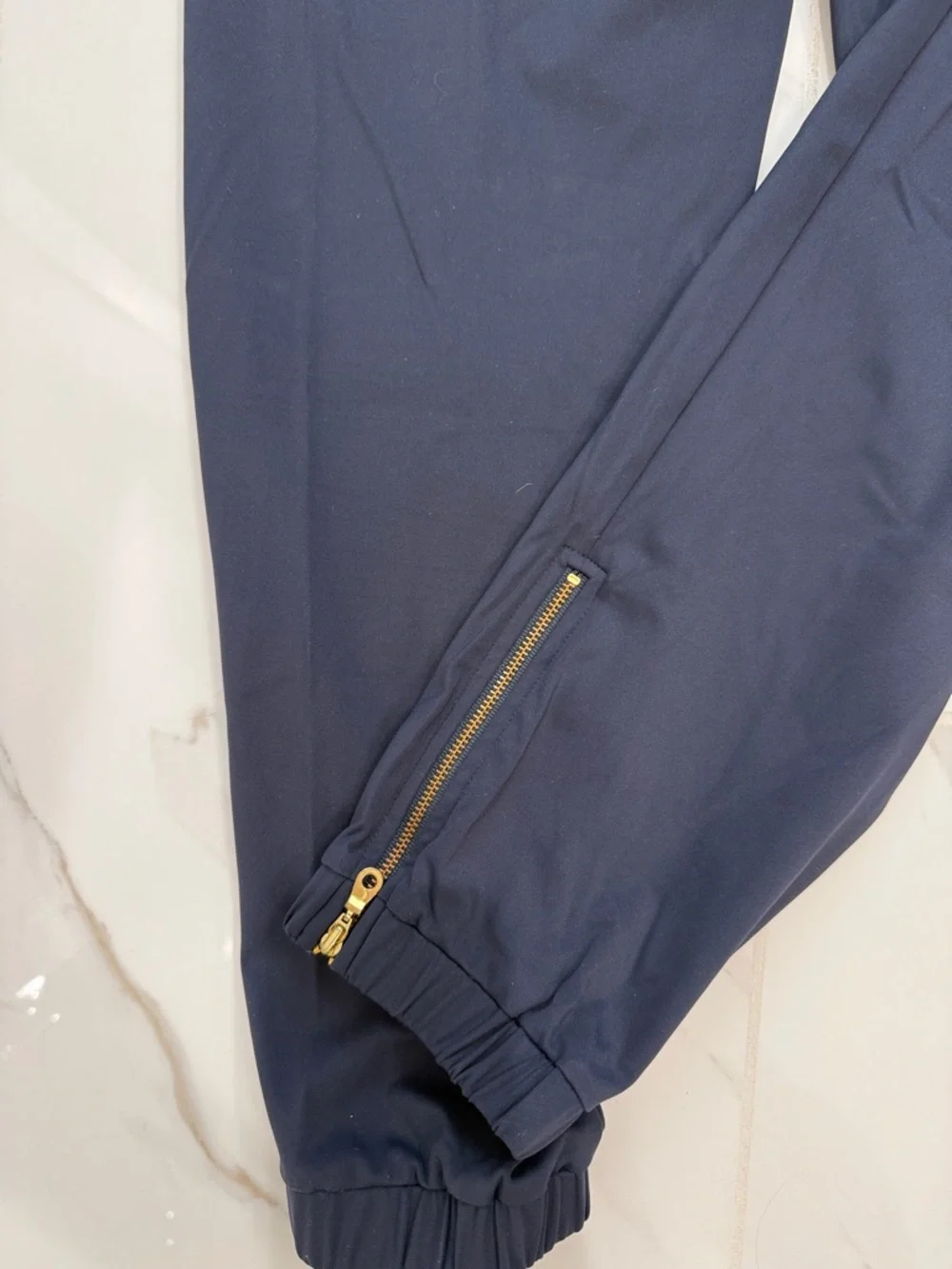 ZYIA Women's Navy Drawstring Jogger Sweatpants - Picture 5 of 5